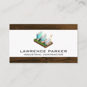 Cartão De Visita Reparo de Construção  Alta Riser  Industrial