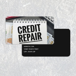 Cartão De Visita Reparo de Crédito