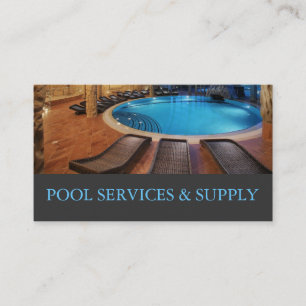 Cartão De Visita Reparo de instalação do jacuzzi do Piscina Hot Tub