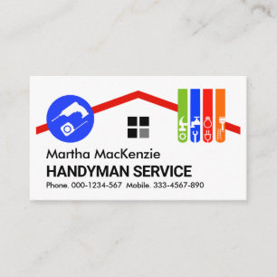 Cartão De Visita Reparo de prédios para edifícios na Chimney Roofto