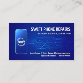 Cartão De Visita Reparo por Telefone