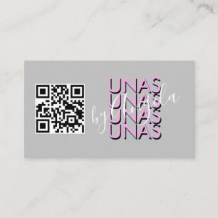 Cartão De Visita Repetição a Negrito Eyelashes Salon Unhas Unas Ros