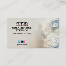 Cartão De Visita Residential Construction | Gray Skecth