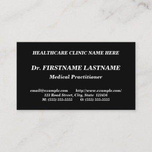 Cartão de visita Respecível, Simples e Corporativo