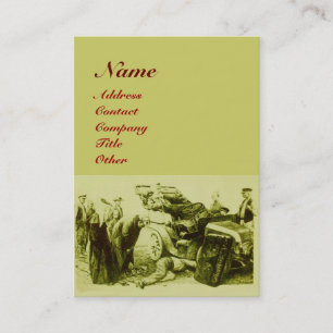 Cartão De Visita RESTAURAÇÃO AUTOMOTIVA, reparação de automóveis