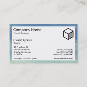 Cartão De Visita Retângulo - Trilhos do Céu