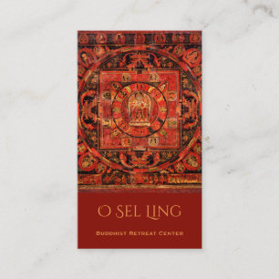 Cartão De Visita Retirada do budista de Amogapasha Thangka