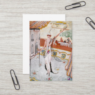 Cartão De Visita Retrato da minha irmã, Carrie W. Stettheimer