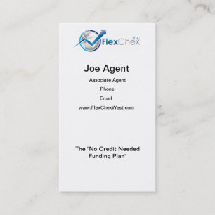 Cartão de visita - retrato padrão