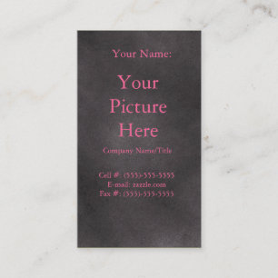 Cartão De Visita Retro escuro