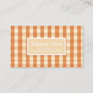 Cartão De Visita Retro Groovy Colorful Wavy Boho