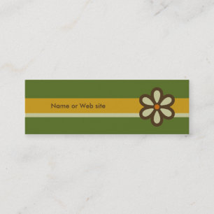 Cartão de visita retro moderno - cartão social dos