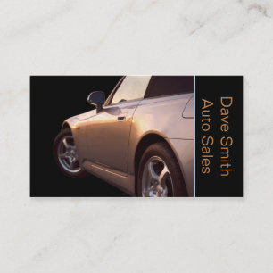 Cartão De Visita Revendedor de Automóveis Usado