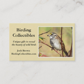 Cartão de visita revisado de BirdingCollectibles