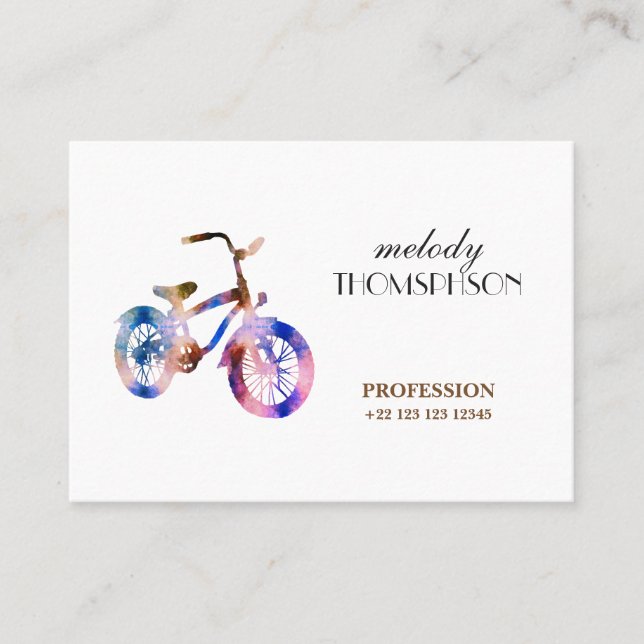 Cartão De Visita Ride On (Frente)