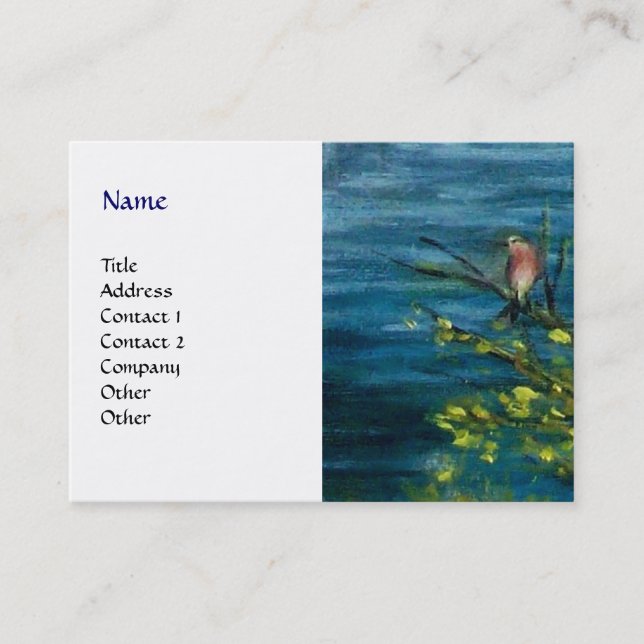 Cartão De Visita RIO DE ARNO NA Paisagem Toscana ROVEZZANO Florence (Frente)