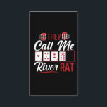 Cartão De Visita Rio Rat Funny Player Texas Holdem Lucker<br><div class="desc">Presente perfeito para o jogador de pôquer que sempre tem sorte na carta do rio. O Presente de pôquer ideal para um jogador de pôquer,  visitante de casino,  Texas Holdem,  fãs Stud de sete cartões. Presente perfeito para um jogador de cartas e jogador de pôquer.</div>