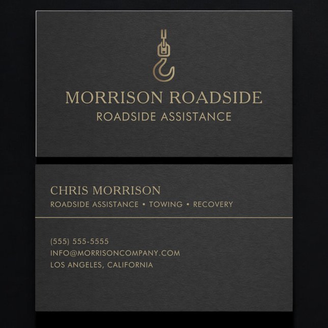 Cartão De Visita Roadside Assistance (Criador carregado)