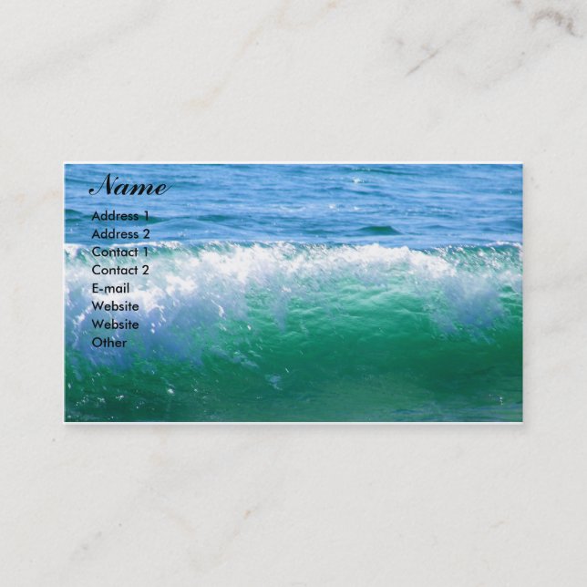 Cartão De Visita Rolar com ele_ (Frente)