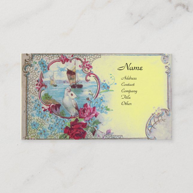 CARTÃO DE VISITA ROMANTICA (Frente)