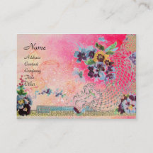 ROMANTICA 2 / Pansias bonitas em rosa e azul