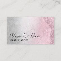 Rosa cor-de-rosa, brilho de ouro e maquiador de pr