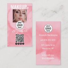 Rosa Coral Enrubescendo Maquiagem Social QR Aquare