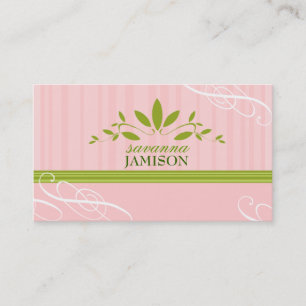 Cartão De Visita ROSA da FESTÃO 311-FRESH