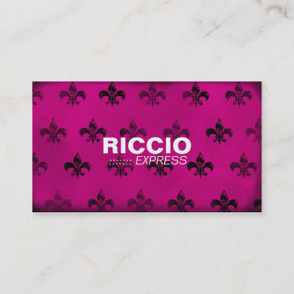 Cartão De Visita Rosa de 311 Fleur de Grunge Hott