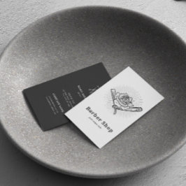 Cartão De Visita Rosa de lâmina Comprada da Barreira Retroativa de 