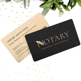 Cartão De Visita Rosa Dourado Logotipo de Caneta de pena N Código Q