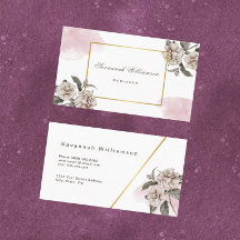 Rosas Dourados Rosa Vintage Personalizáveis