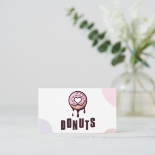 cartão de visita rosquinha