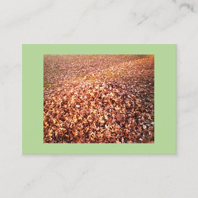 Cartão De Visita Rotação e remoção de folhas (Frente)