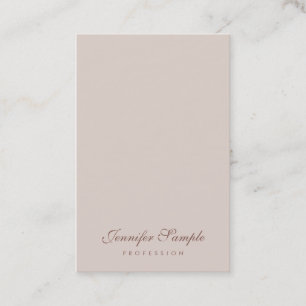 Cartão De Visita Roteiro elegante do modelo simples profissional