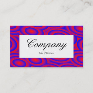 Cartão De Visita Rótulo central - Ressonar