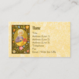 Cartão De Visita Rua. Peter the Apostle (PM 07) Standard