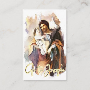 Cartão De Visita Ruas Religiosas. Joseph Jesus Orador Memoriza