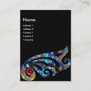 Cartão De Visita RUBI EFÊMERO / Beleza, Salão, Spa, Maquiador