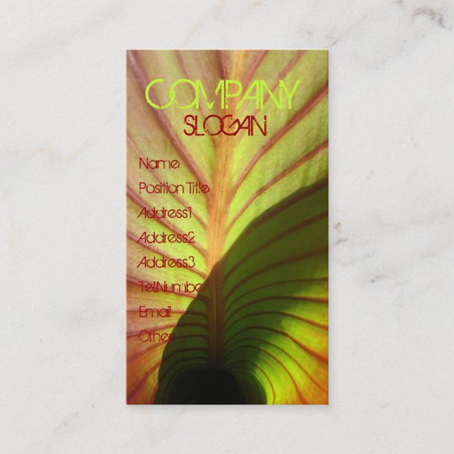 Cartão De Visita Rústico (Frente)