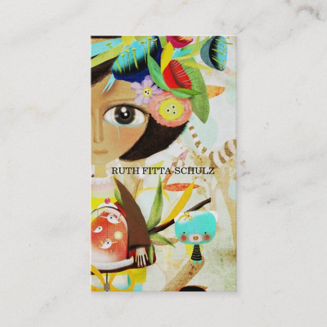 CARTÃO DE VISITA RUTH FITTA SCHULZ (Frente)