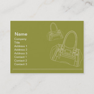 Cartão De Visita Saco - carnudo