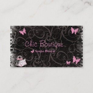 Cartão De Visita Sacos de compras