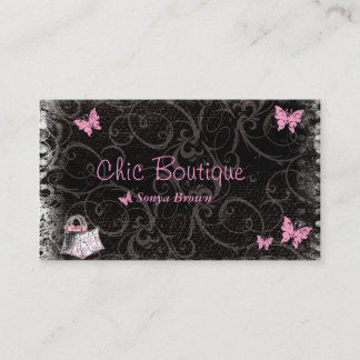 Cartão De Visita Sacos de compras