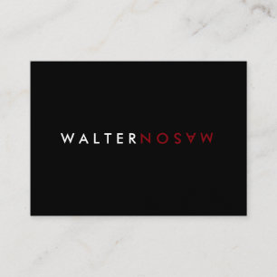 Cartão De Visita Sacudir Carta