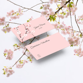 Cartão De Visita Sakura Moderna  