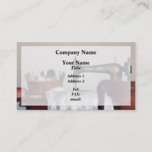 Cartão De Visita Sala de Costura