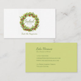 Cartão De Visita Salad Bliss