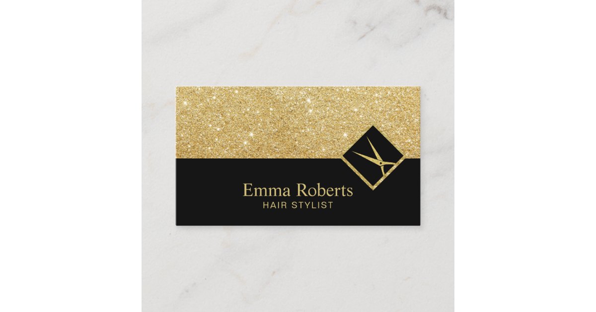 Cartao De Visita Salao De Beleza Preto Do Cabeleireiro Dourado Zazzle Portugal Recepção (computador, cadeira, máquina de cartão e balcão); cartao de visita salao de beleza preto do cabeleireiro dourado zazzle portugal