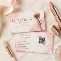Salão de Beleza Rosa Bege Dourado Feminino